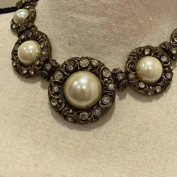 Bronze choker necklace - Picture 2 of 9